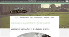 Desktop Screenshot of domaine-guerie.com