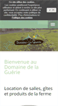 Mobile Screenshot of domaine-guerie.com